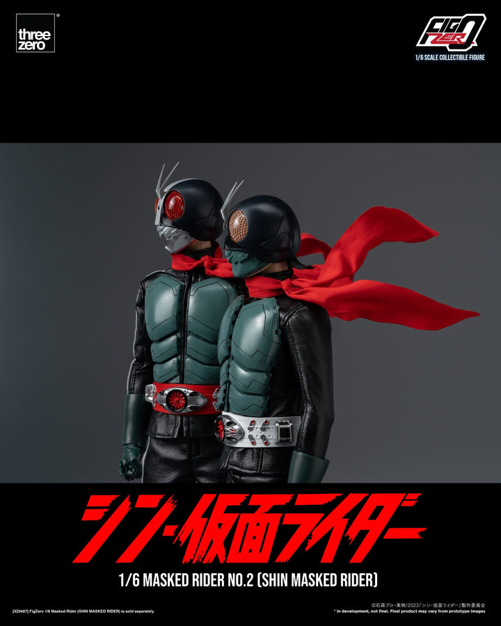 [Pre Order] Threezero - FigZero 1/6 Transformed Cyclone for Masked Rider No.2 (SHIN MASKED RIDER)