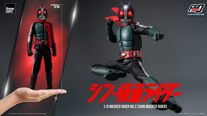 [Pre Order] Threezero - FigZero 1/6 Transformed Cyclone for Masked Rider No.2 (SHIN MASKED RIDER)