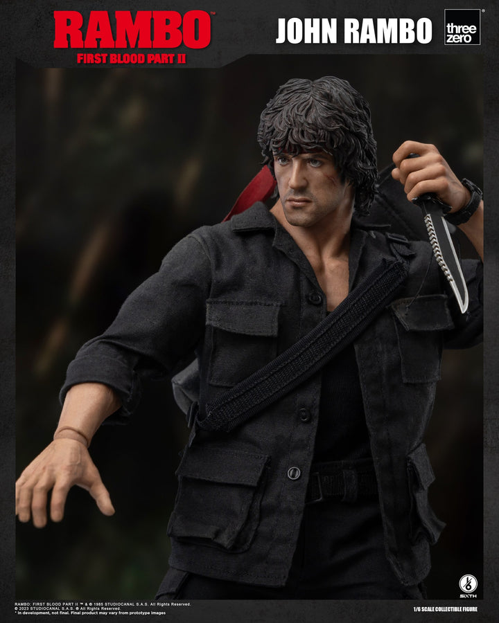 [Pre-Order] Threezero P.O - Rambo: First Blood Part II 1/6 scale John Rambo