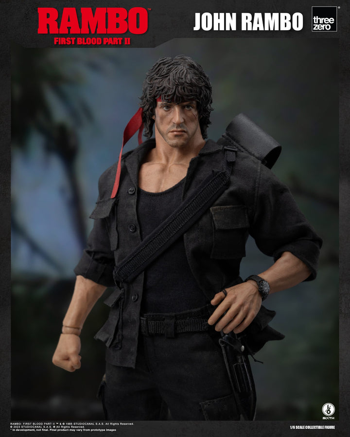 [Pre-Order] Threezero P.O - Rambo: First Blood Part II 1/6 scale John Rambo