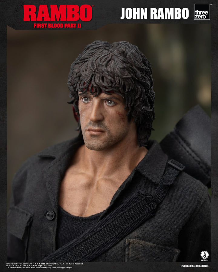 [Pre-Order] Threezero P.O - Rambo: First Blood Part II 1/6 scale John Rambo