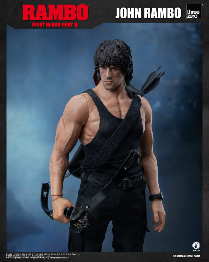 [Pre-Order] Threezero P.O - Rambo: First Blood Part II 1/6 scale John Rambo