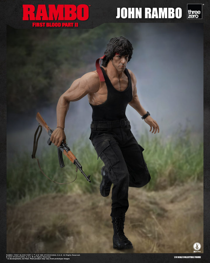 [Pre-Order] Threezero P.O - Rambo: First Blood Part II 1/6 scale John Rambo