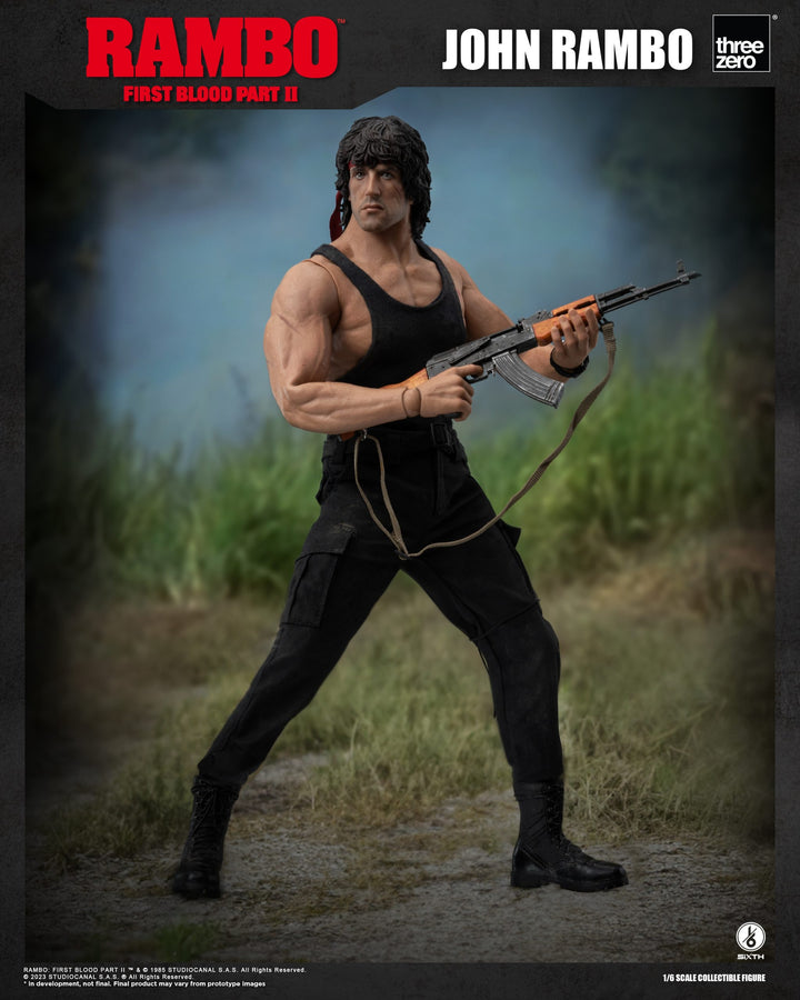 [Pre-Order] Threezero P.O - Rambo: First Blood Part II 1/6 scale John Rambo