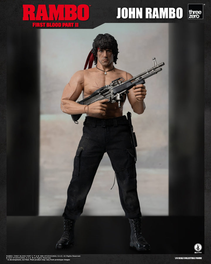 [Pre-Order] Threezero P.O - Rambo: First Blood Part II 1/6 scale John Rambo