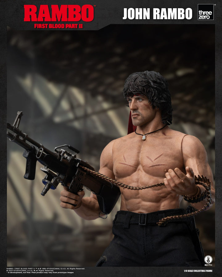 [Pre-Order] Threezero P.O - Rambo: First Blood Part II 1/6 scale John Rambo