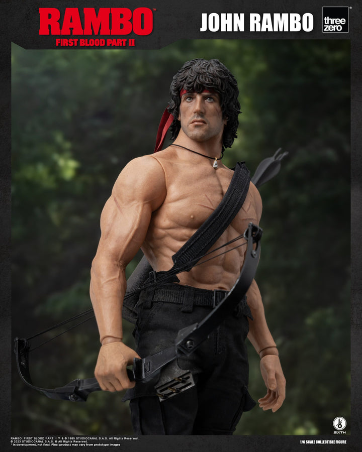 [Pre-Order] Threezero P.O - Rambo: First Blood Part II 1/6 scale John Rambo