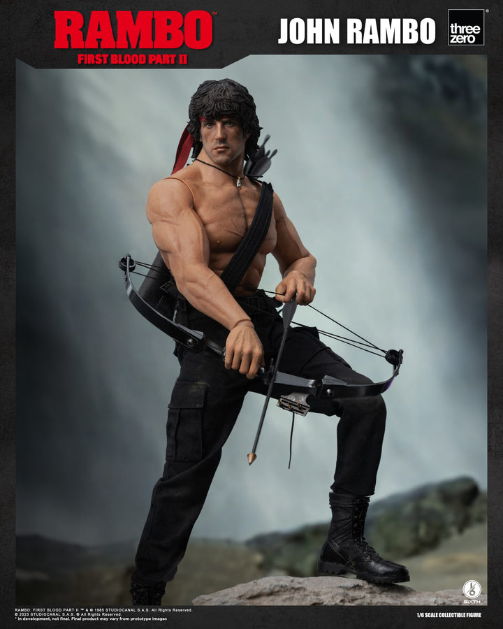 [Pre-Order] Threezero P.O - Rambo: First Blood Part II 1/6 scale John Rambo