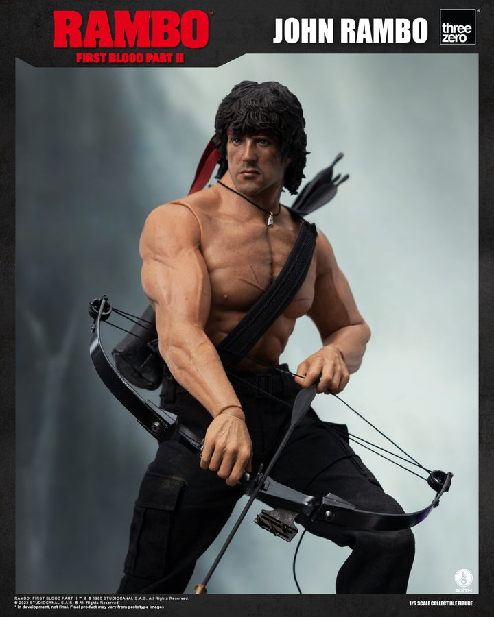 [Pre-Order] Threezero P.O - Rambo: First Blood Part II 1/6 scale John Rambo