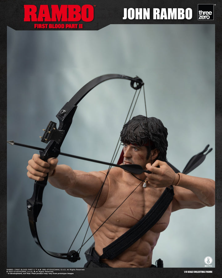 [Pre-Order] Threezero P.O - Rambo: First Blood Part II 1/6 scale John Rambo