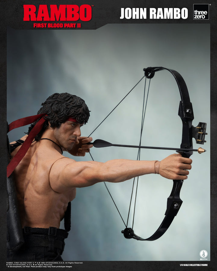 [Pre-Order] Threezero P.O - Rambo: First Blood Part II 1/6 scale John Rambo