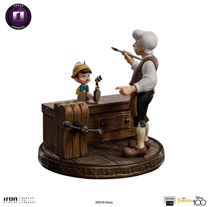 [Pre-Order] Iron Studios - Statue Pinocchio - Disney 100th - Pinocchio - Art Scale 1/10