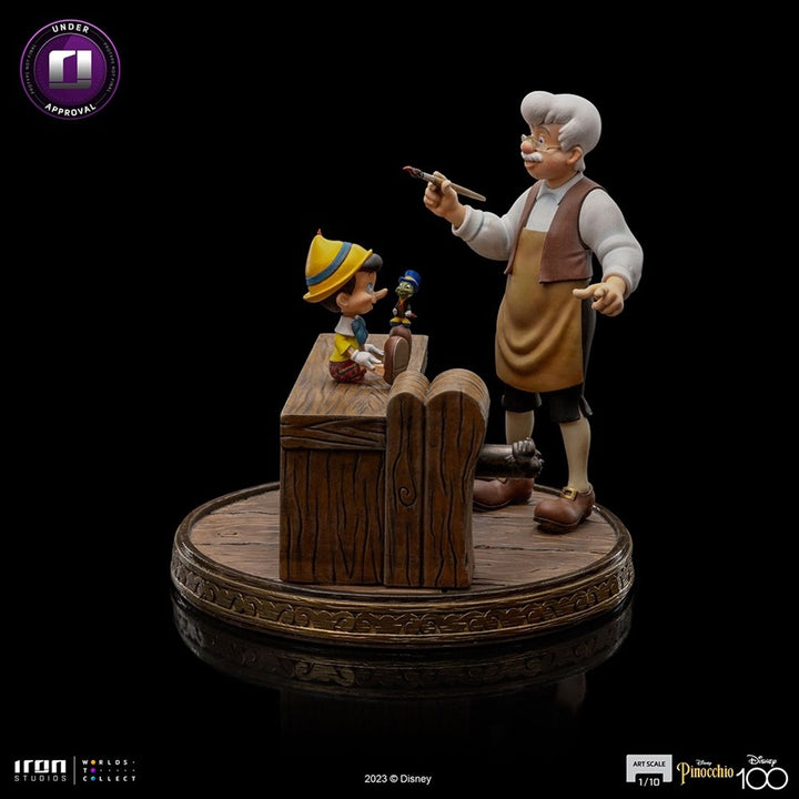 [Pre-Order] Iron Studios - Statue Pinocchio - Disney 100th - Pinocchio - Art Scale 1/10