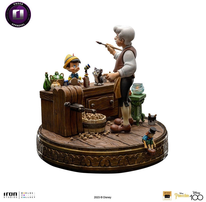 [Pre-Order] Iron Studios - Statue Pinocchio - Disney 100th - Pinocchio - Art Scale 1/10