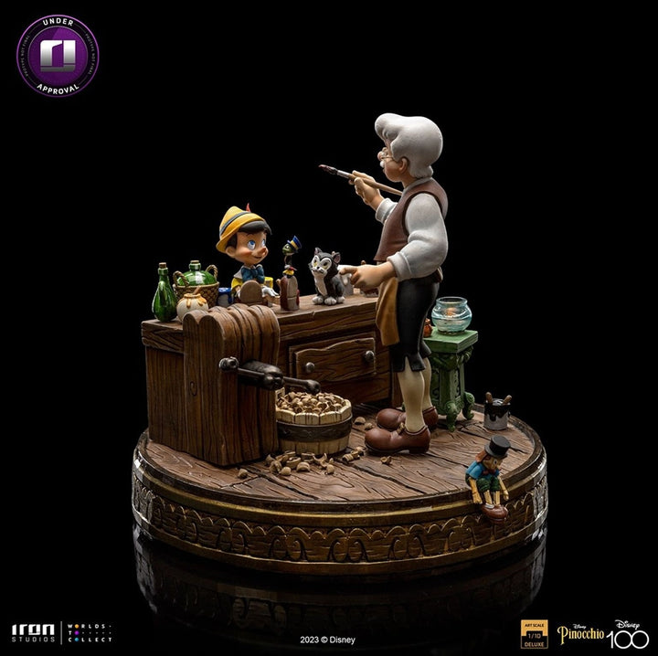 [Pre-Order] Iron Studios - Statue Pinocchio - Disney 100th - Pinocchio - Art Scale 1/10