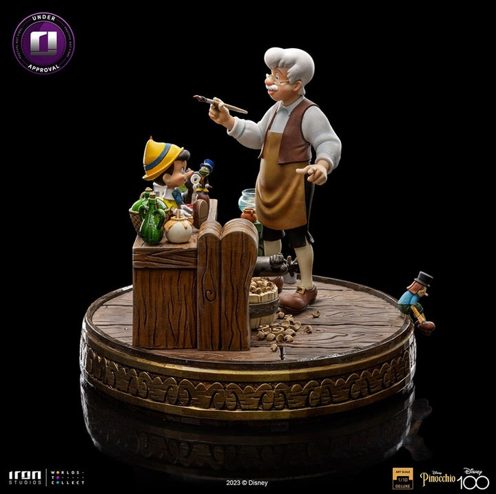 [Pre-Order] Iron Studios - Statue Pinocchio - Disney 100th - Pinocchio - Art Scale 1/10