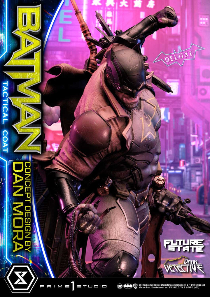 [Pre-Order] PRIME1 STUDIO - UPMDC-01DX: BATMAN DARK DETECTIVE TACTICAL COAT (DC FUTURE STATE) DELUXE VERSION