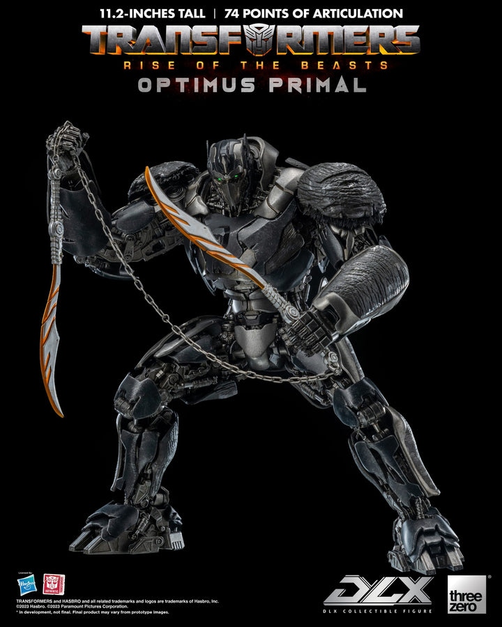 [Pre Order] ThreeZero - Transformers Rise of the Beasts - DLX Optimus Primal