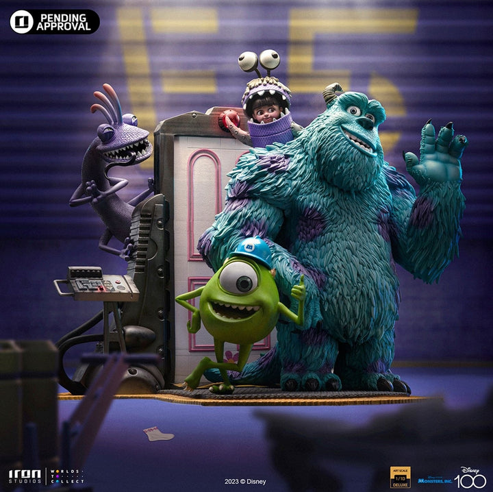 [Pre-Order] Iron Studios - Statue Monsters Inc. Diorama Deluxe - Disney 100TH - Monsters Inc - Art Scale 1/10