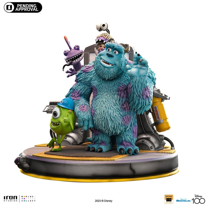 [Pre-Order] Iron Studios - Statue Monsters Inc. Diorama Deluxe - Disney 100TH - Monsters Inc - Art Scale 1/10