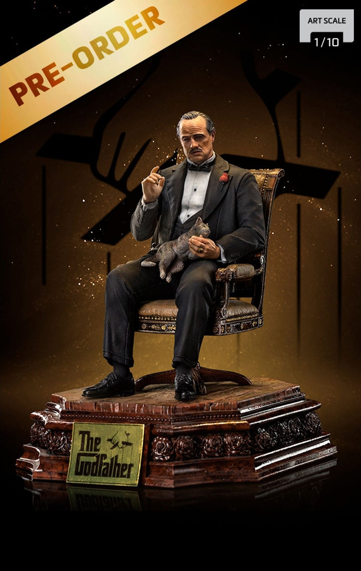 [Pre-Order] Iron Studios - Statue Don Vito Corleone Deluxe - Godfather - Art Scale 1/10