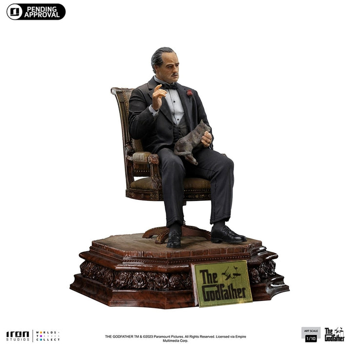 [Pre-Order] Iron Studios - Statue Don Vito Corleone Deluxe - Godfather - Art Scale 1/10