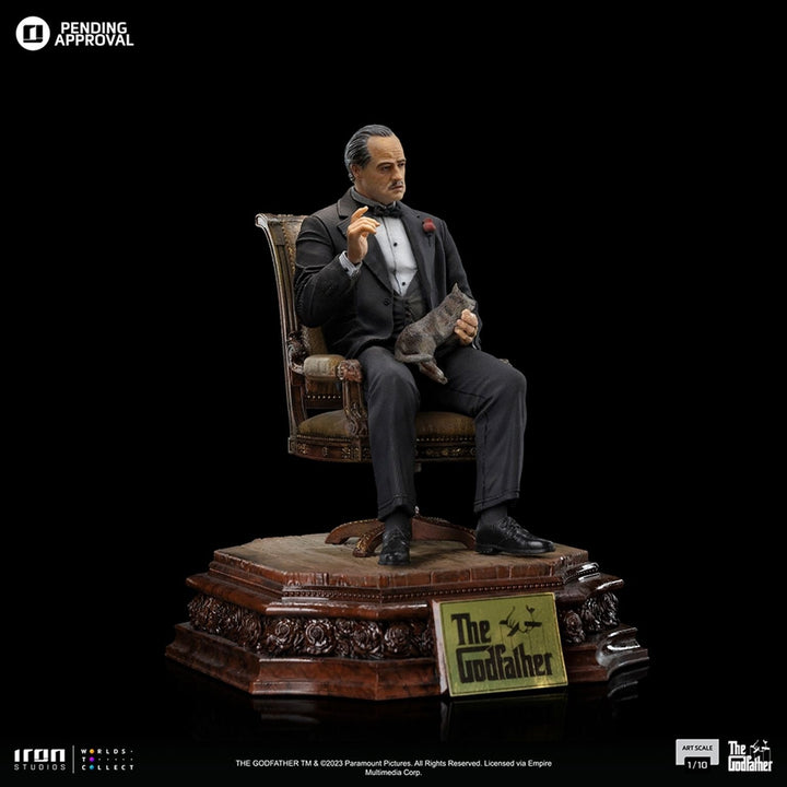 [Pre-Order] Iron Studios - Statue Don Vito Corleone Deluxe - Godfather - Art Scale 1/10