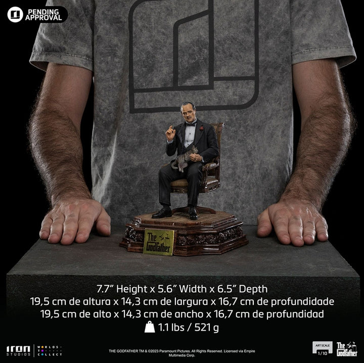 [Pre-Order] Iron Studios - Statue Don Vito Corleone Deluxe - Godfather - Art Scale 1/10