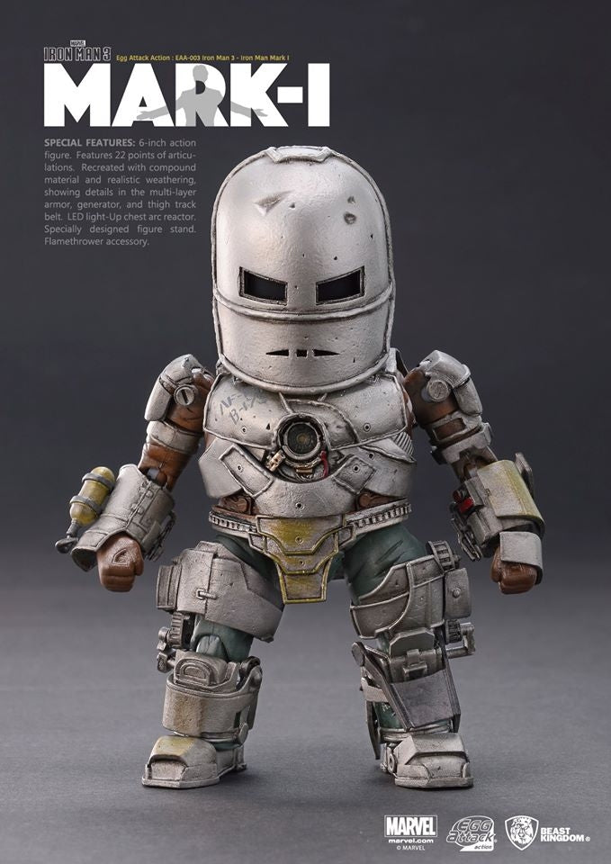 Beast Kingdom -EAA-003 Iron Man 3 - Iron Man Mark I