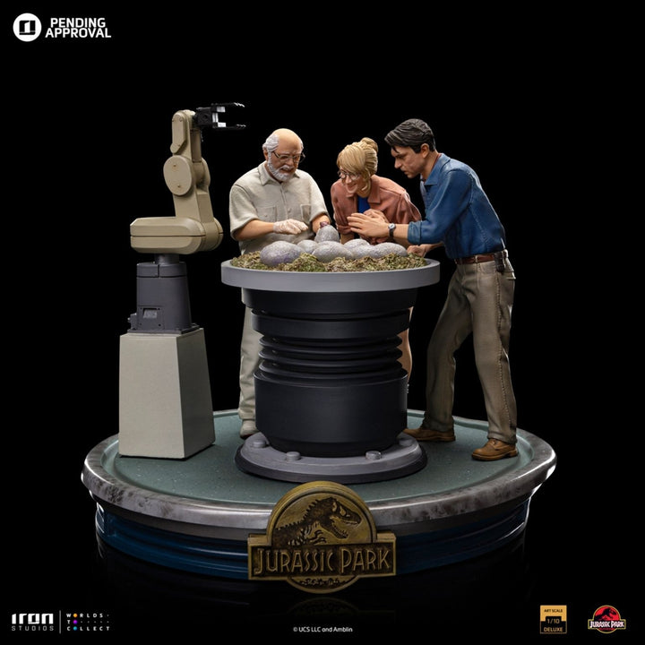 [Pre-Order] Iron Studios - Statue Dino Hatching Deluxe - Jurassic Park - Art Scale 1/10