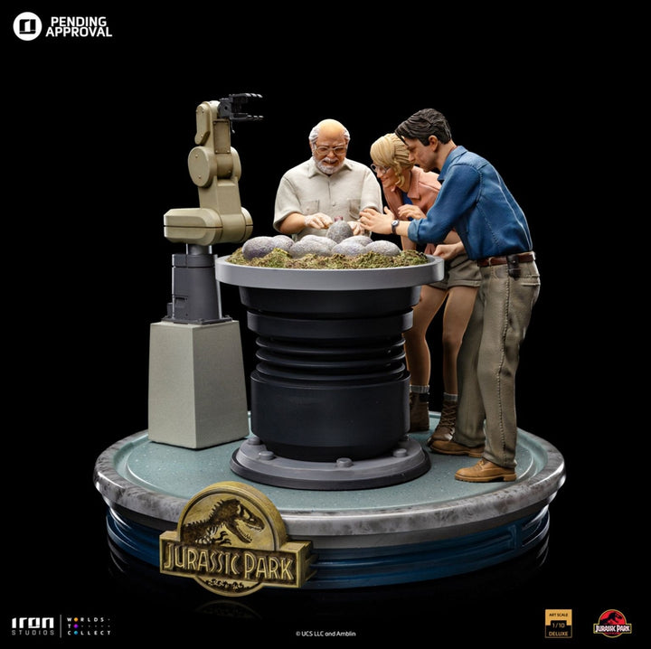 [Pre-Order] Iron Studios - Statue Dino Hatching Deluxe - Jurassic Park - Art Scale 1/10