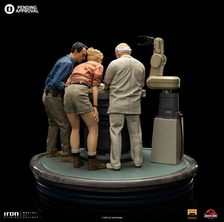 [Pre-Order] Iron Studios - Statue Dino Hatching Deluxe - Jurassic Park - Art Scale 1/10