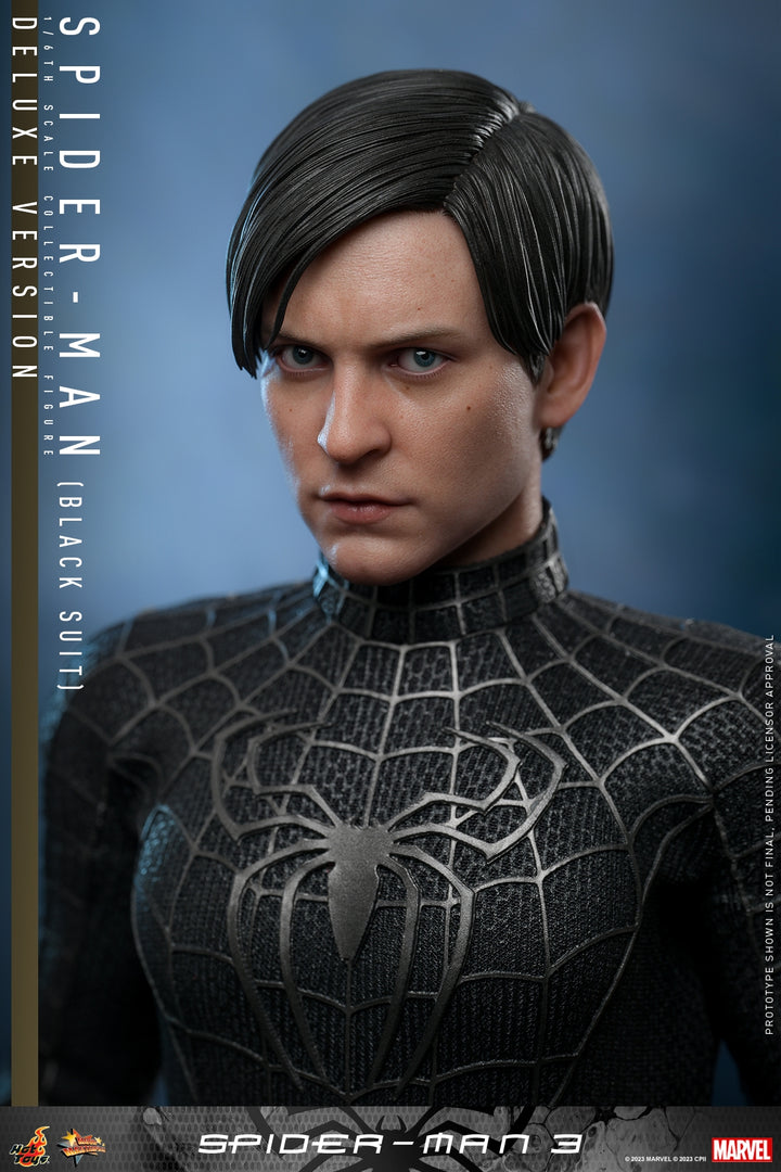 [Pre-Order] Hot Toys - MMS728 - Spider-Man 3 - 1/6th scale Spider-Man (Black Suit) Collectible Figure (Deluxe Version)