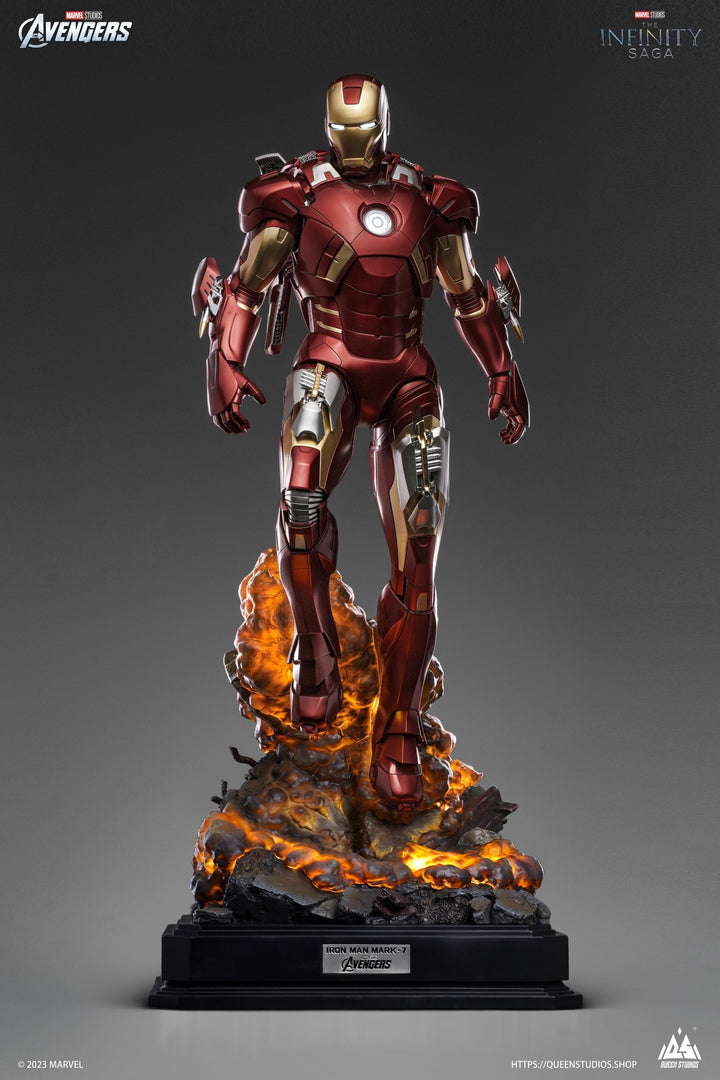 [Pre-Order] Queen Studios - 1/3 Iron Man Mark 7 Regular Edition