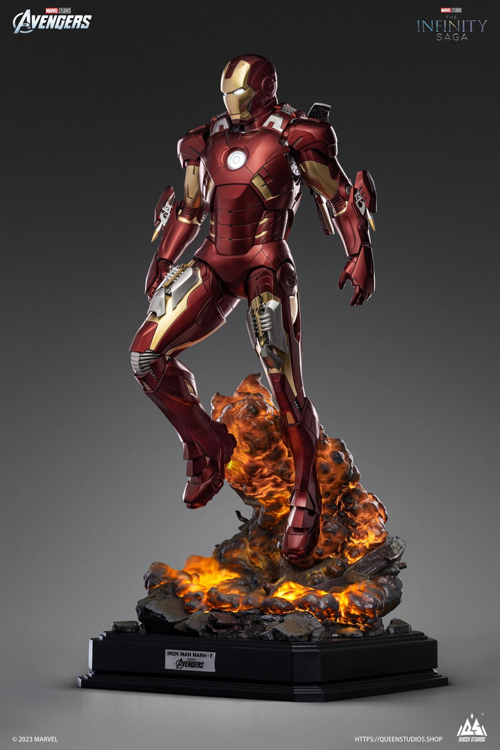 [Pre-Order] Queen Studios - 1/3 Iron Man Mark 7 Regular Edition