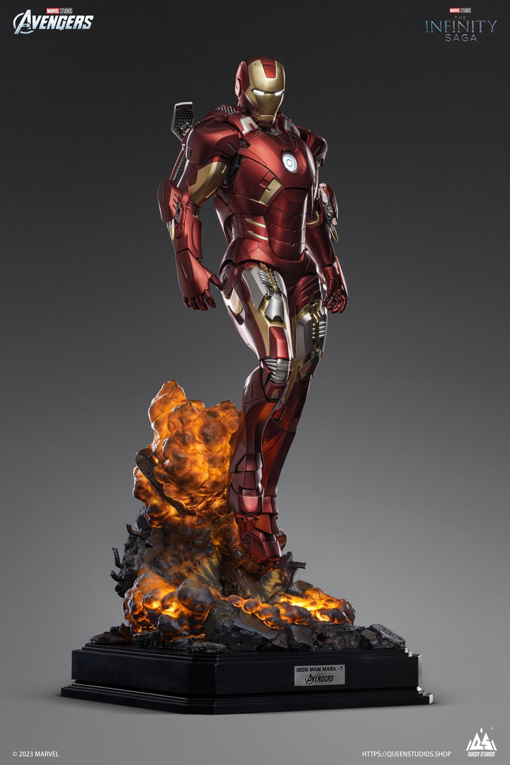 [Pre-Order] Queen Studios - 1/3 Iron Man Mark 7 Regular Edition