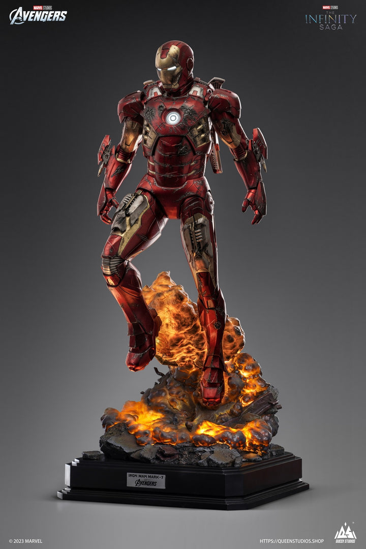 [Pre-Order] Queen Studios - 1/3 Iron Man Mark 7 Regular Edition