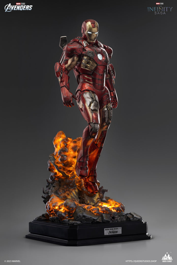 [Pre-Order] Queen Studios - 1/3 Iron Man Mark 7 Regular Edition