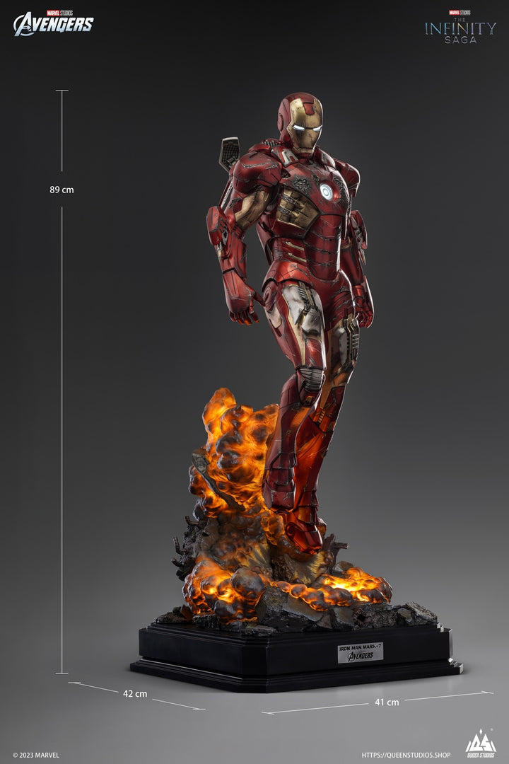 [Pre-Order] Queen Studios - 1/3 Iron Man Mark 7 Regular Edition