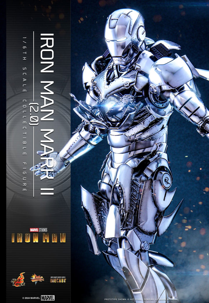 Hot Toys - MMS733D59 - Iron Man - 1/6th scale Iron Man Mark II (2.0) Collectible Figure