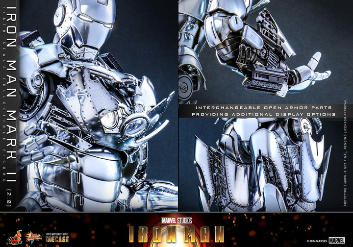 Hot Toys - MMS733D59 - Iron Man - 1/6th scale Iron Man Mark II (2.0) Collectible Figure