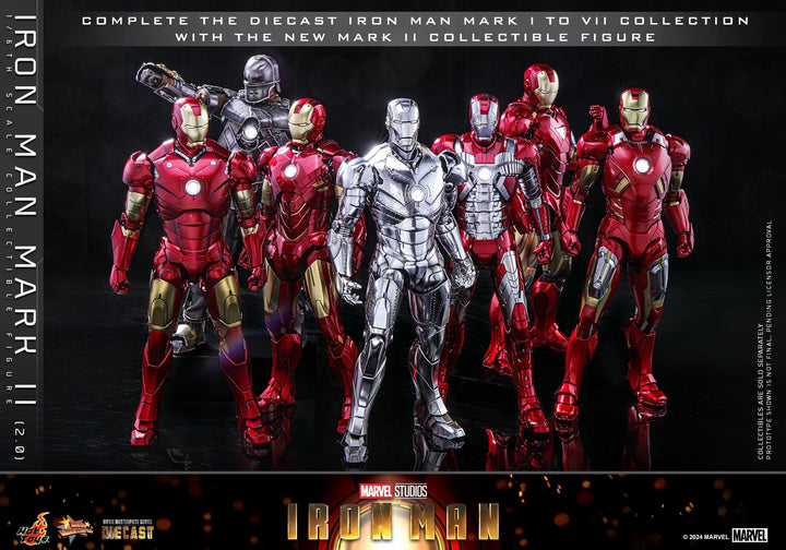 Hot Toys - MMS733D59 - Iron Man - 1/6th scale Iron Man Mark II (2.0) Collectible Figure