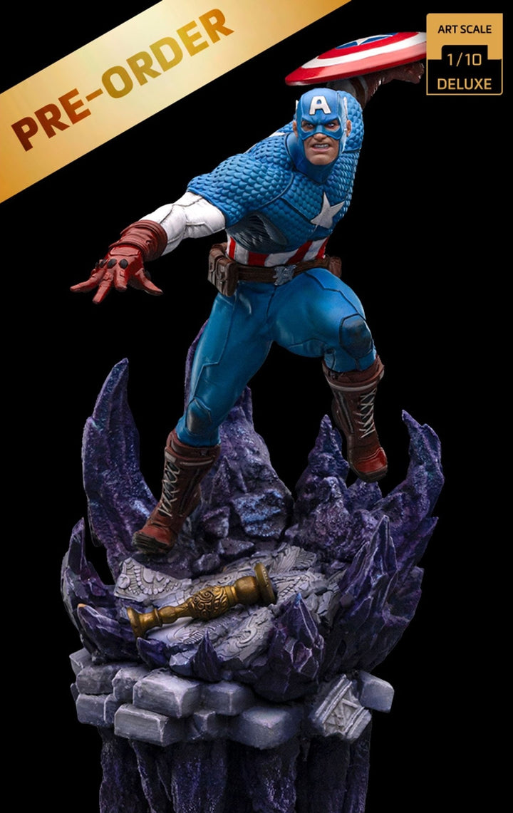 [Pre-Order] Iron Studios - Captain America - Infinity Gauntlet Diorama - BDS Art Scale 1/10