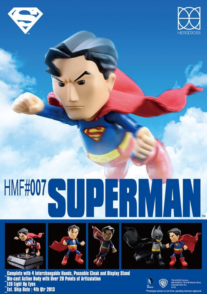 HeroCross - Superman Hybrid Metal Action Figuration