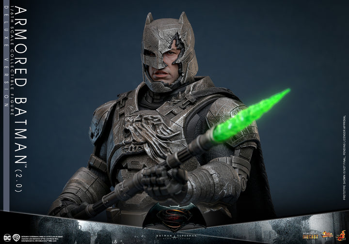 [Pre-Order] Hot Toys - MMS743D63 -BVS: Dawn of Justice -  1/6th scale Armored Batman (2.0) Collectible Figure (Deluxe Version)