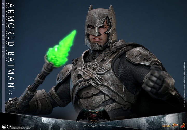 [Pre-Order] Hot Toys - MMS743D63 -BVS: Dawn of Justice -  1/6th scale Armored Batman (2.0) Collectible Figure (Deluxe Version)