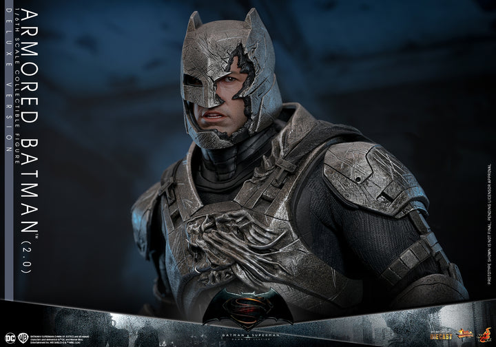 [Pre-Order] Hot Toys - MMS743D63 -BVS: Dawn of Justice -  1/6th scale Armored Batman (2.0) Collectible Figure (Deluxe Version)