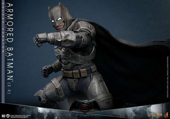 [Pre-Order] Hot Toys - MMS743D63 -BVS: Dawn of Justice -  1/6th scale Armored Batman (2.0) Collectible Figure (Deluxe Version)