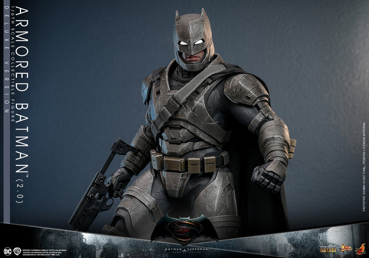 [Pre-Order] Hot Toys - MMS743D63 -BVS: Dawn of Justice -  1/6th scale Armored Batman (2.0) Collectible Figure (Deluxe Version)