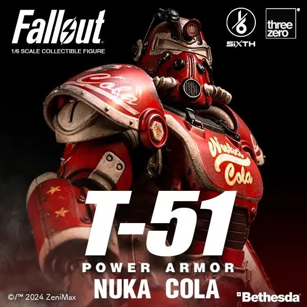 [Pre Order]  ThreeZero - Fallout - 1/6 T-45 Hot Rod Shark Power Armor